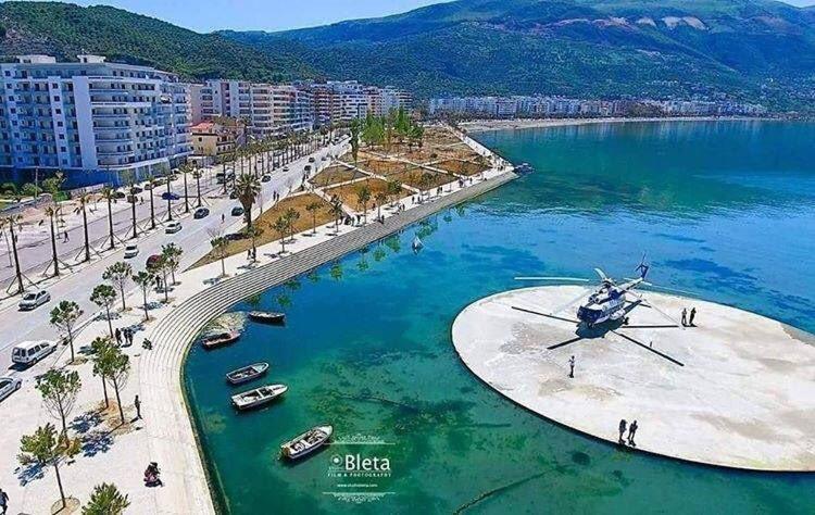 Sea View Apartment Vlorë 외부 사진