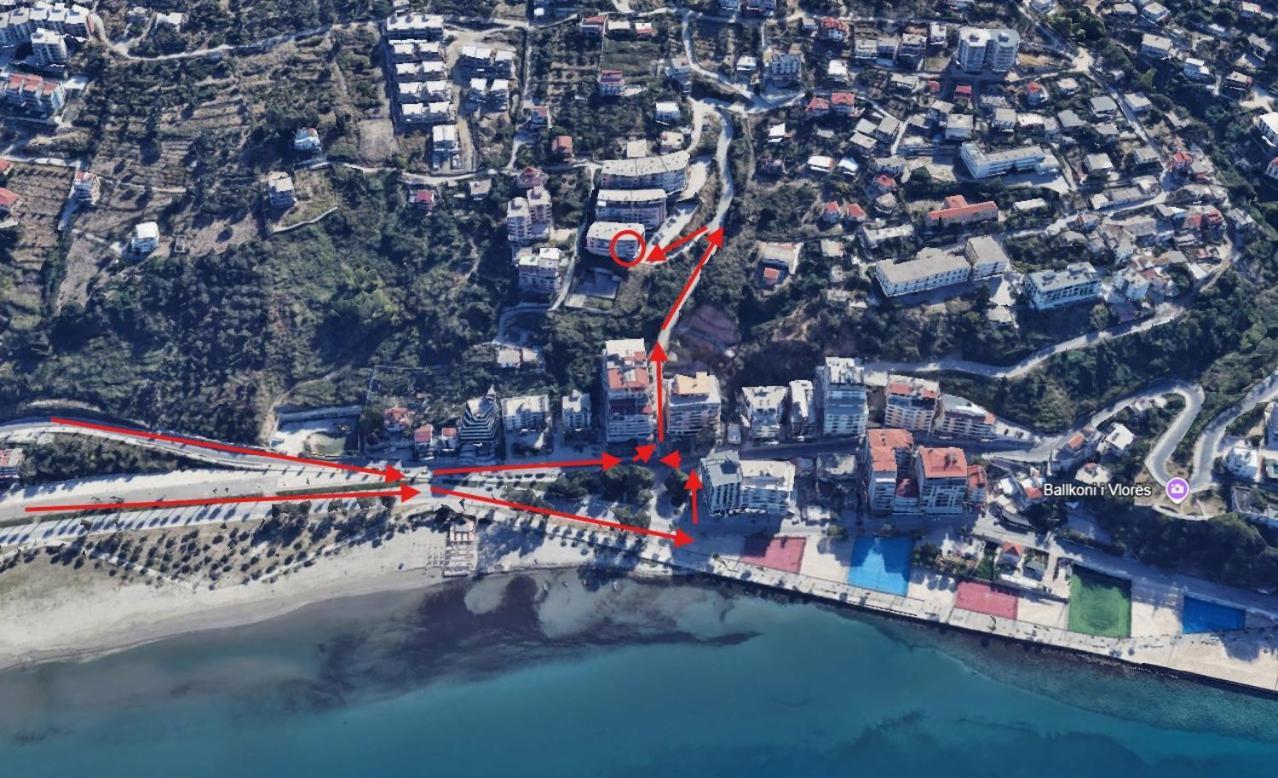 Sea View Apartment Vlorë 외부 사진